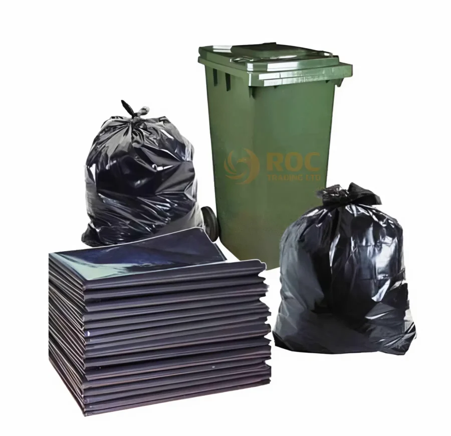 Túi rác đen lớn 120x150cm giá tốt tại ROC