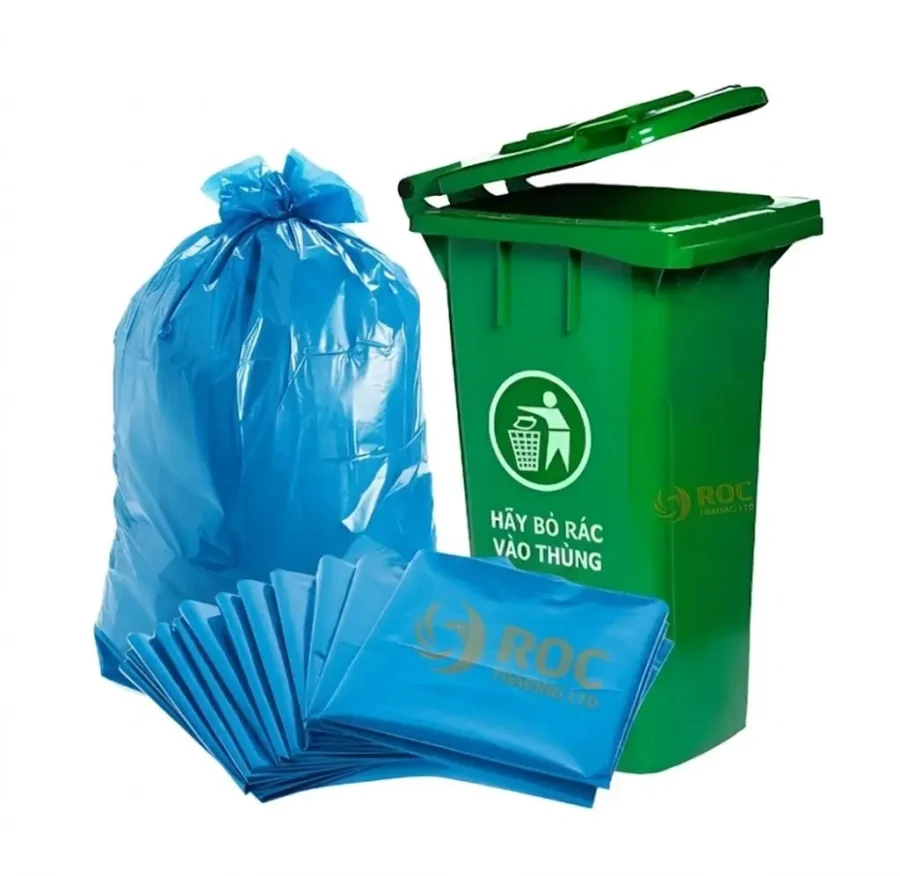 Túi rác công nghiệp xanh | ROC HÀNG CHÍNH HÃNG