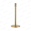 Cột chắn đầu tròn inox mạ vàng tại ROC