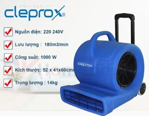Chi tiết về máy sấy sàn công nghiệp CleproX DC100