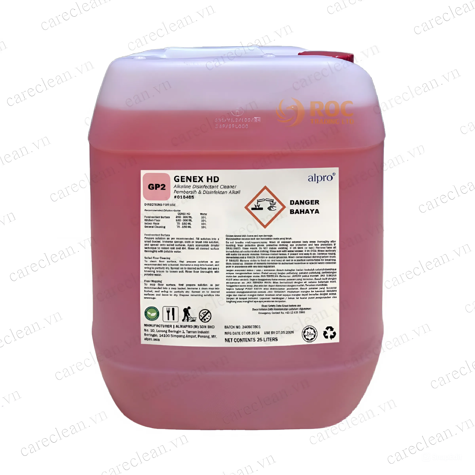 Hóa chất tẩy rửa GP2