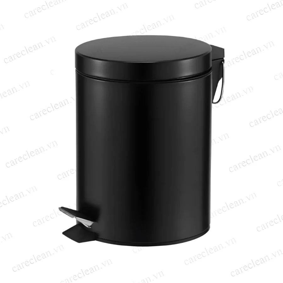 Thùng rác dạng tròn 8L có chân đạp tại ROC