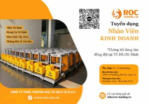 Tuyển dụng công ty TNHH Thương Mại và Dịch Vụ R.O.C