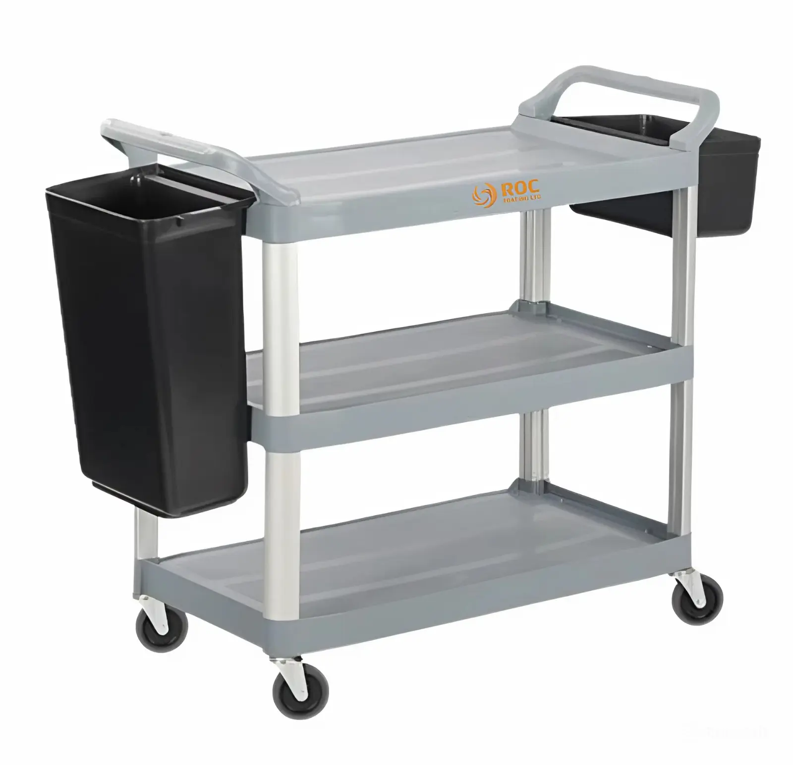 Xe đẩy nhà hàng đa dụng 3 tầng AF08161A cỡ lớn giá tốt tại ROC