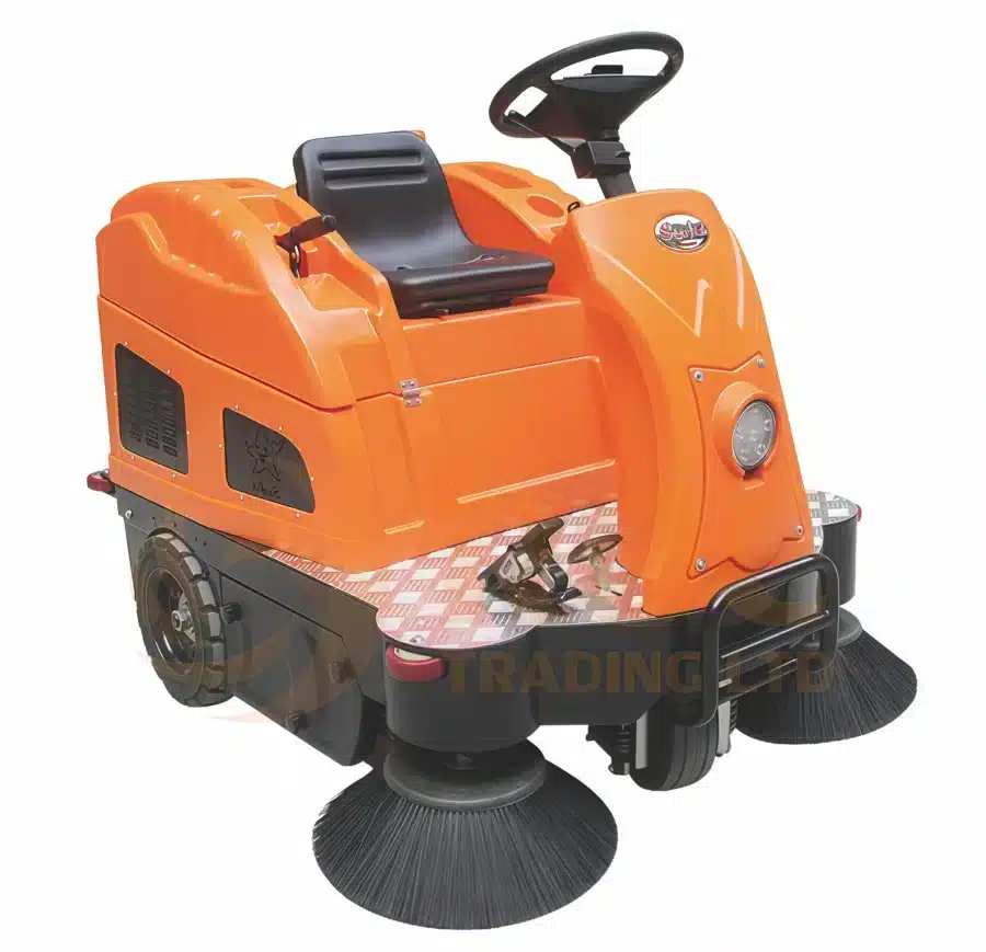 Xe quét rác ngồi lái Clepro CWR 202 giá tốt tại ROC