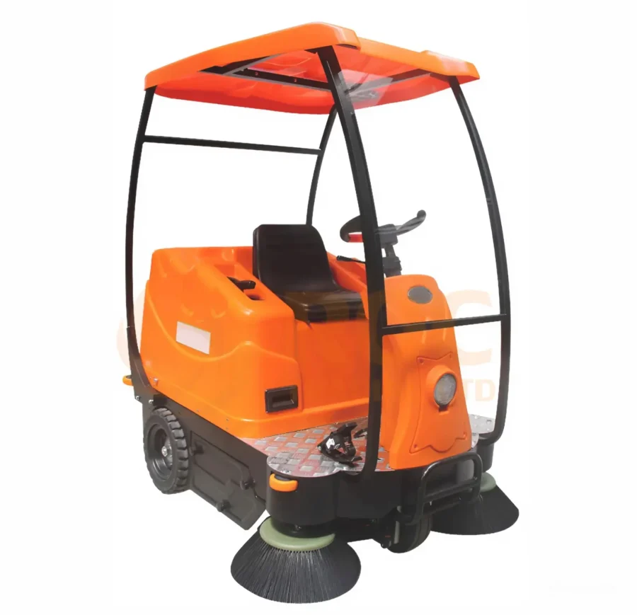Xe quét rác ngồi lái Clepro CWR 203 giá tốt tại ROC