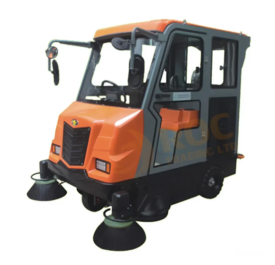 Xe quét rác ngồi lái Clepro CWR 207 giá tốt tại ROC