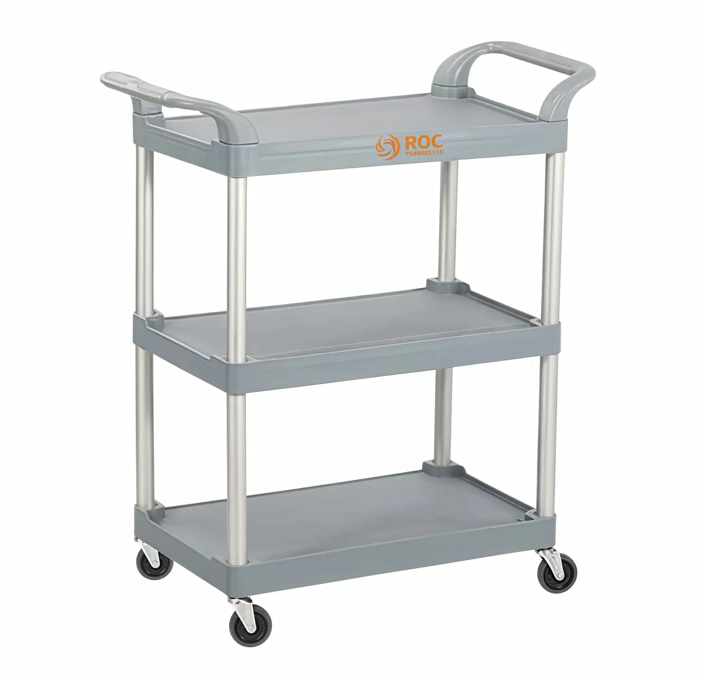Xe đẩy nhà hàng đa dụng 3 tầng AF08162-L cỡ nhỏ giá tốt tại ROC
