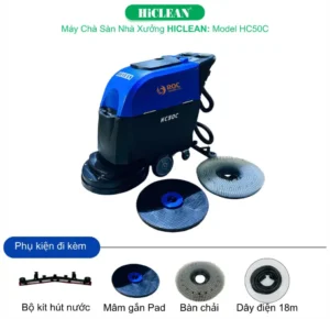 Máy chà sàn liên hợp HiClean HC 50C sản phẩm có sẵn tại ROC