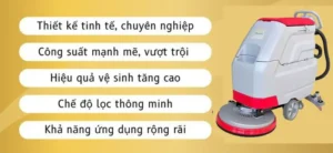 Chi tiết máy chà sàn liên hợp Hiclean A530