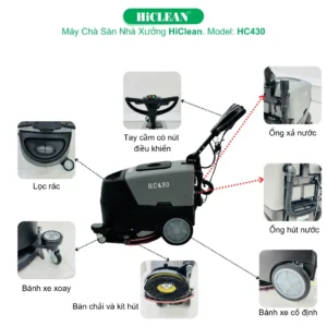 Máy chà sàn liên hợp Hiclean HC430
