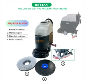 Máy chà sàn liên hợp HiClean HC550 giá tốt tại ROC