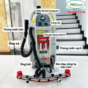 Cấu tạo máy chà sàn liên hợp Hiclean T5-B
