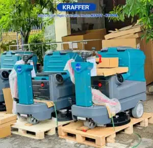Máy chà sàn ngồi lái KRAFFER KF80A có sẵn tại kho