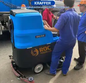 Máy lau sàn nhà ngồi lái KRAFFER GM190B chính hãng