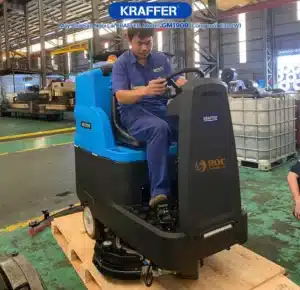 Máy lau sàn nhà ngồi lái KRAFFER GM190B giá tốt tại kho