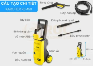 Máy xịt áp lực Karcher K3.450