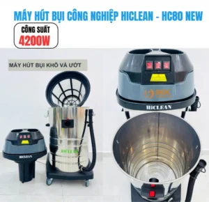 Máy hút bụi nhà xưởng HiClean HC80 NEW giá tốt tại ROC